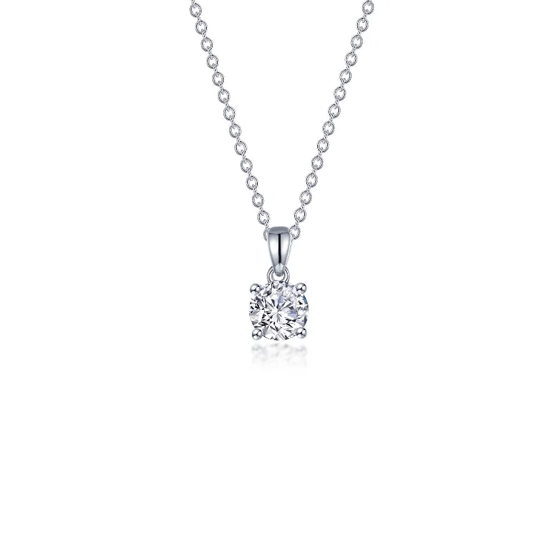 Lafonn Classic Round Diamond Necklace N0302CLP20