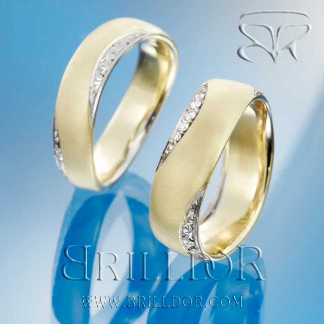 Golden River wedding bands