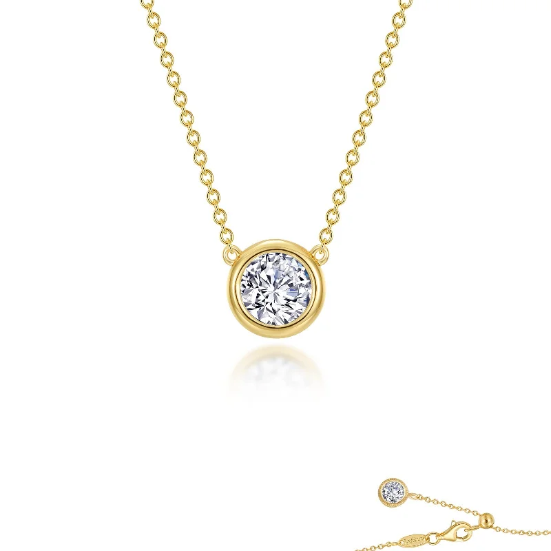 Lafonn Classic Round Diamond Necklace N0293CLG16