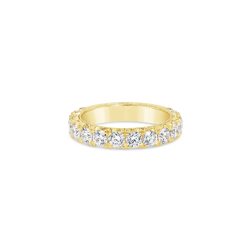 Dovetail-Set 1.5ct Round Brilliant Cut Diamond Ring - 18ct Yellow Gold