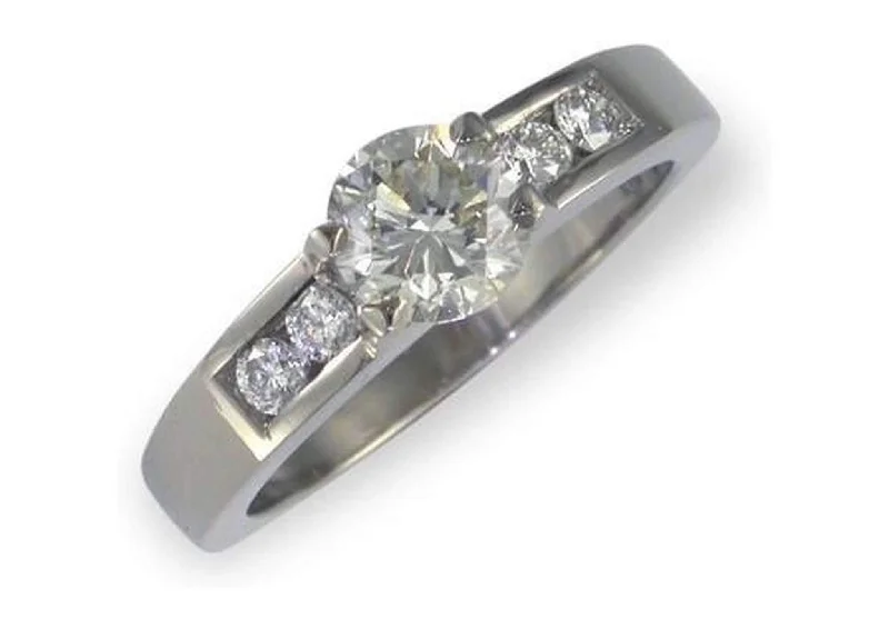 Custom - Designed Diamond Rings to Reflect Your PersonalityPlatinum & diamonds