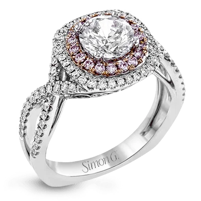 Solitaire Diamond Rings in Platinum SettingsEngagement Ring in 18k Gold with Diamonds