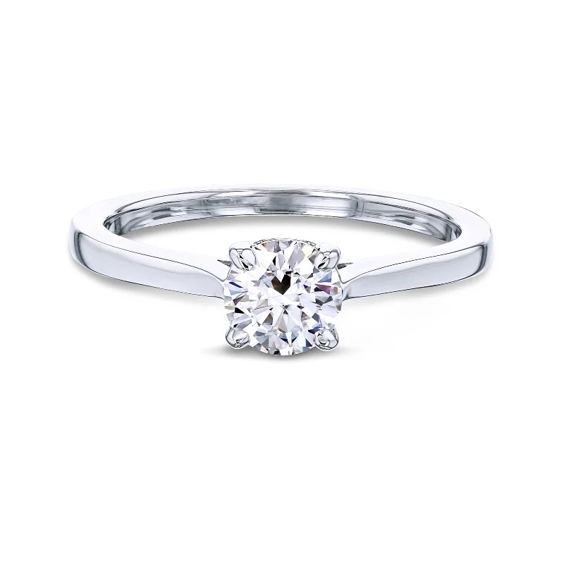 1/2ct Round Diamond Solitaire Ring