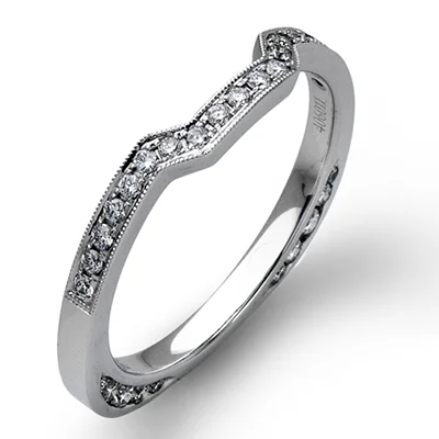 Three - Stone Diamond Rings with Princess - Cut DiamondsWedding Band in 18k Gold with Diamonds