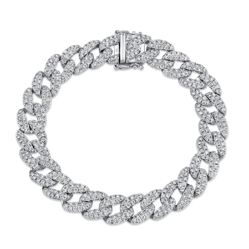 HAVANA MIDI 4.36 CT. DIAMOND PAVE LINK BRACELET SC55010094