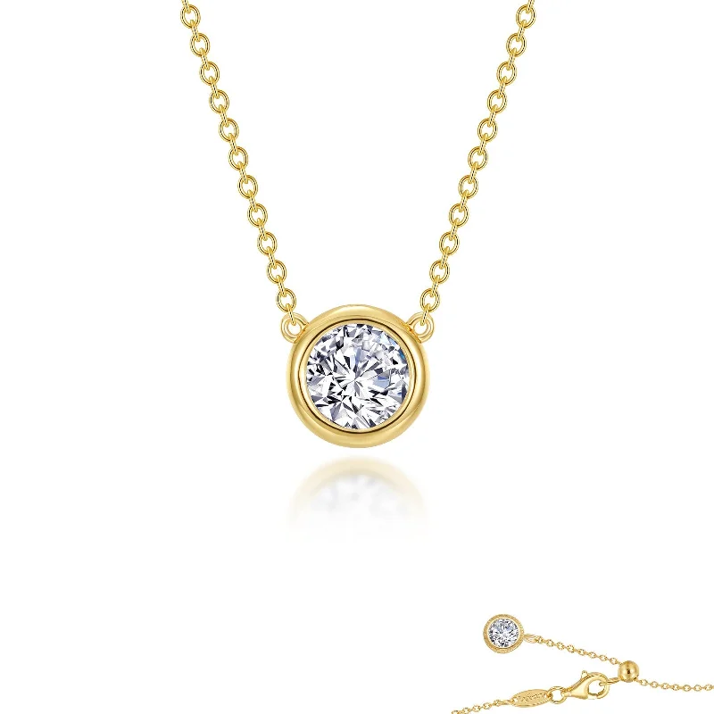 Lafonn Classic Round Diamond Necklace N0295CLG16