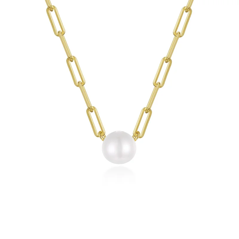 Lafonn Classic Mother Of Pearl Necklace N0301PLG20