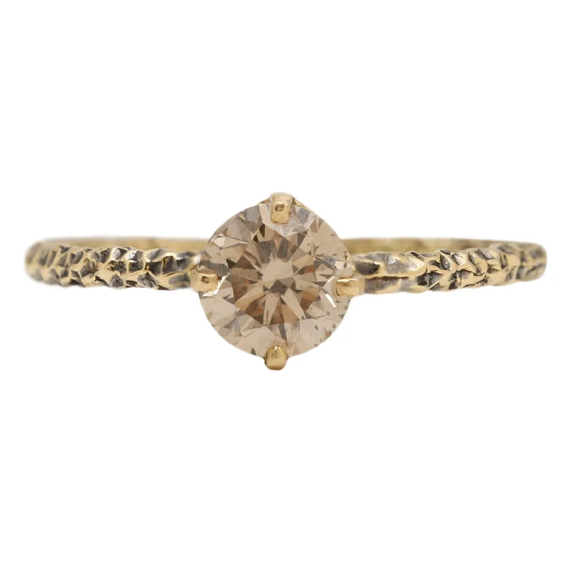 Homespun Brown Sugar Diamond Ring