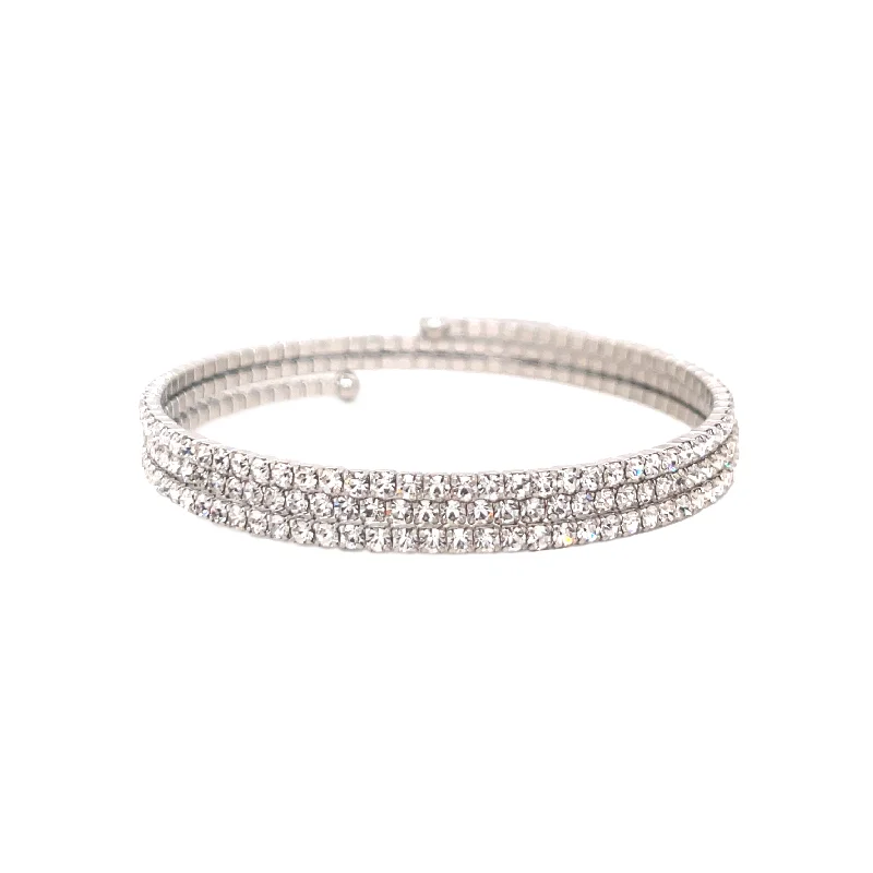 Stackable Bangle Sets for a Trendy LookCrystal Wrap Bracelet