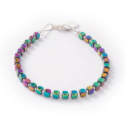 Stackable Bangle Sets for a Trendy LookCarrie Elspeth Spectrum Cubes Bracelet