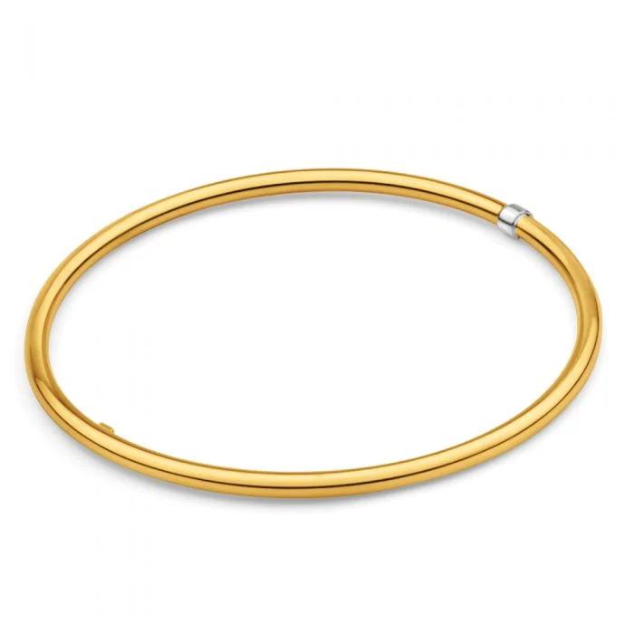 Solid Gold Bangles with Intricate Engravings9ct Yellow Gold Silver Filled 3mm 65mm Bangle