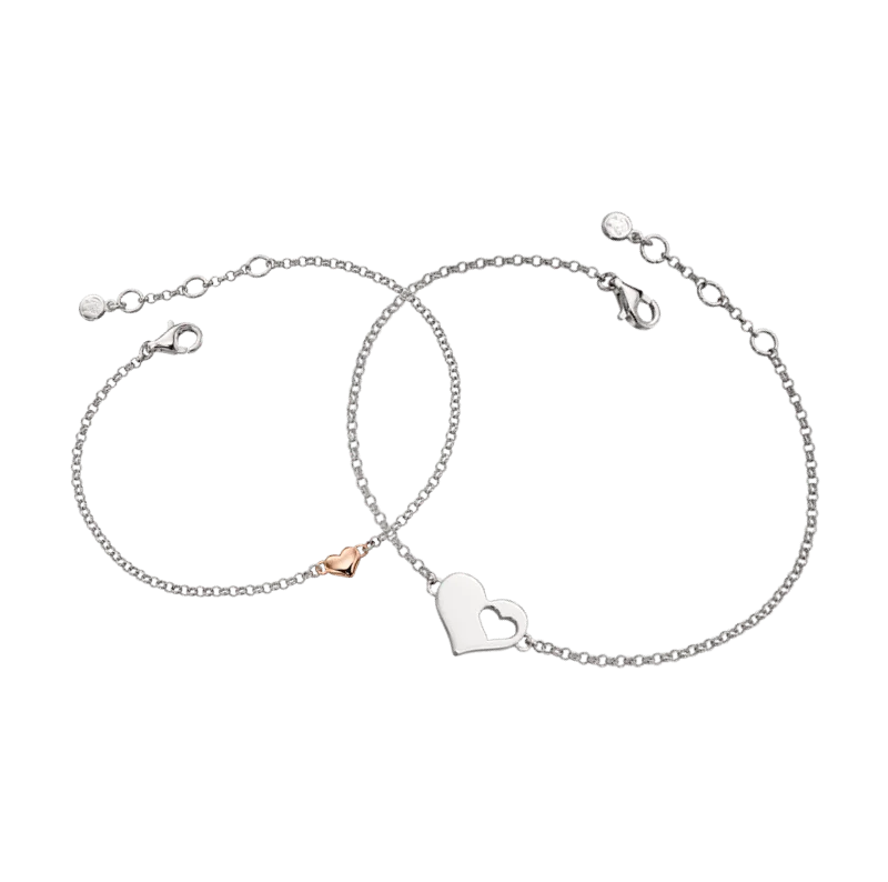 Adjustable Leather Bangles for a Bohemian StyleLittle Star Mummy & Me My Heart Bracelet Set