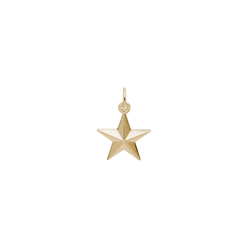 Crystal - Embellished Pendant Necklaces for a Glamorous LookFaceted Star Pendant